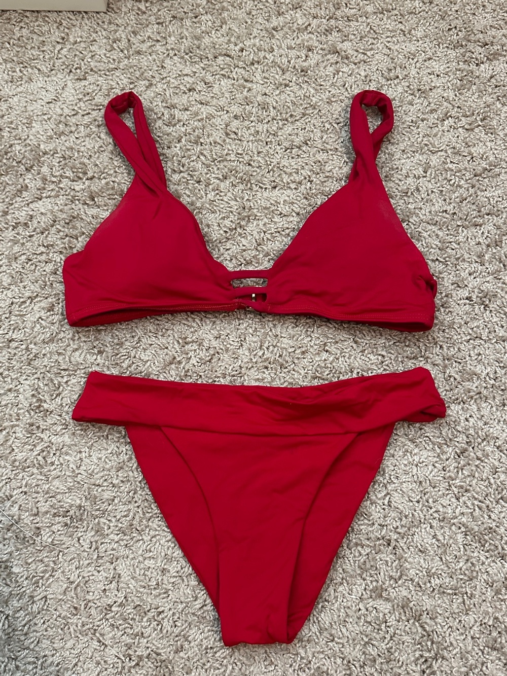 L Space Red Women's Bikini Set